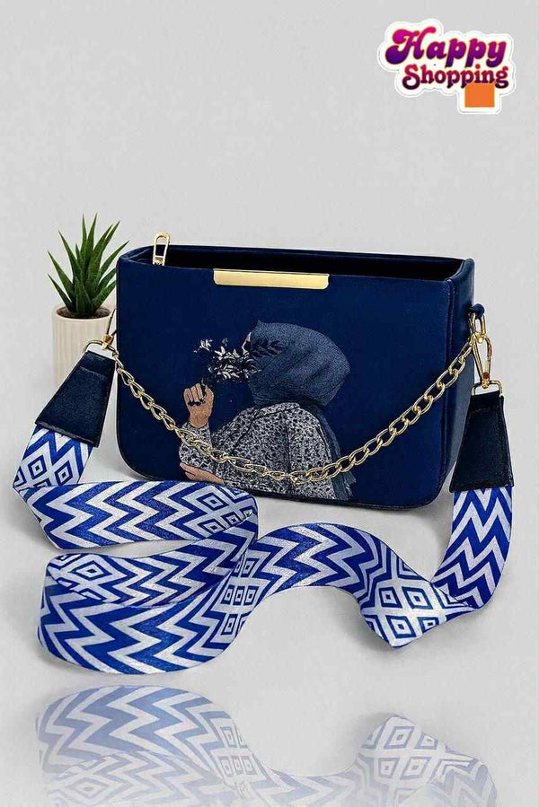 Elegant Floral Crossbody Bag