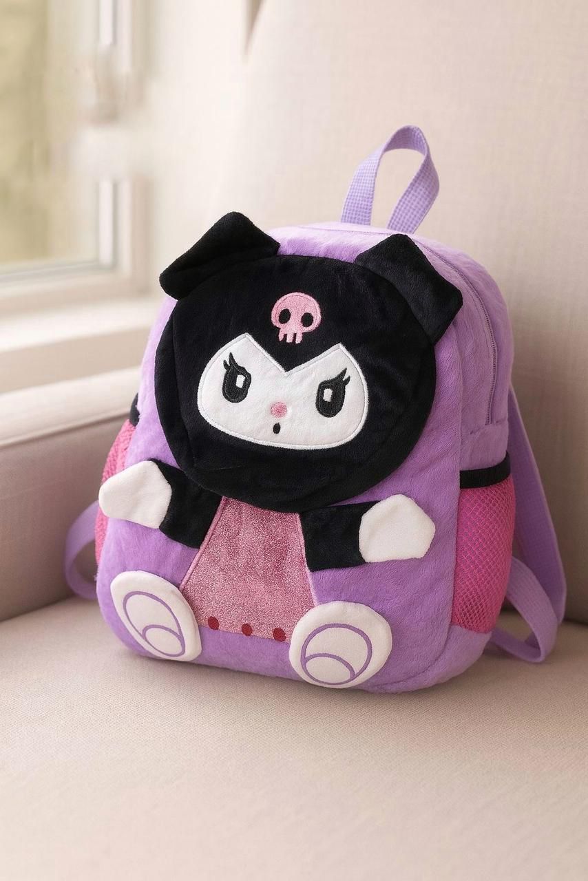 Cute Cartoon-Themed Kids Backpack – Soft, Colorful