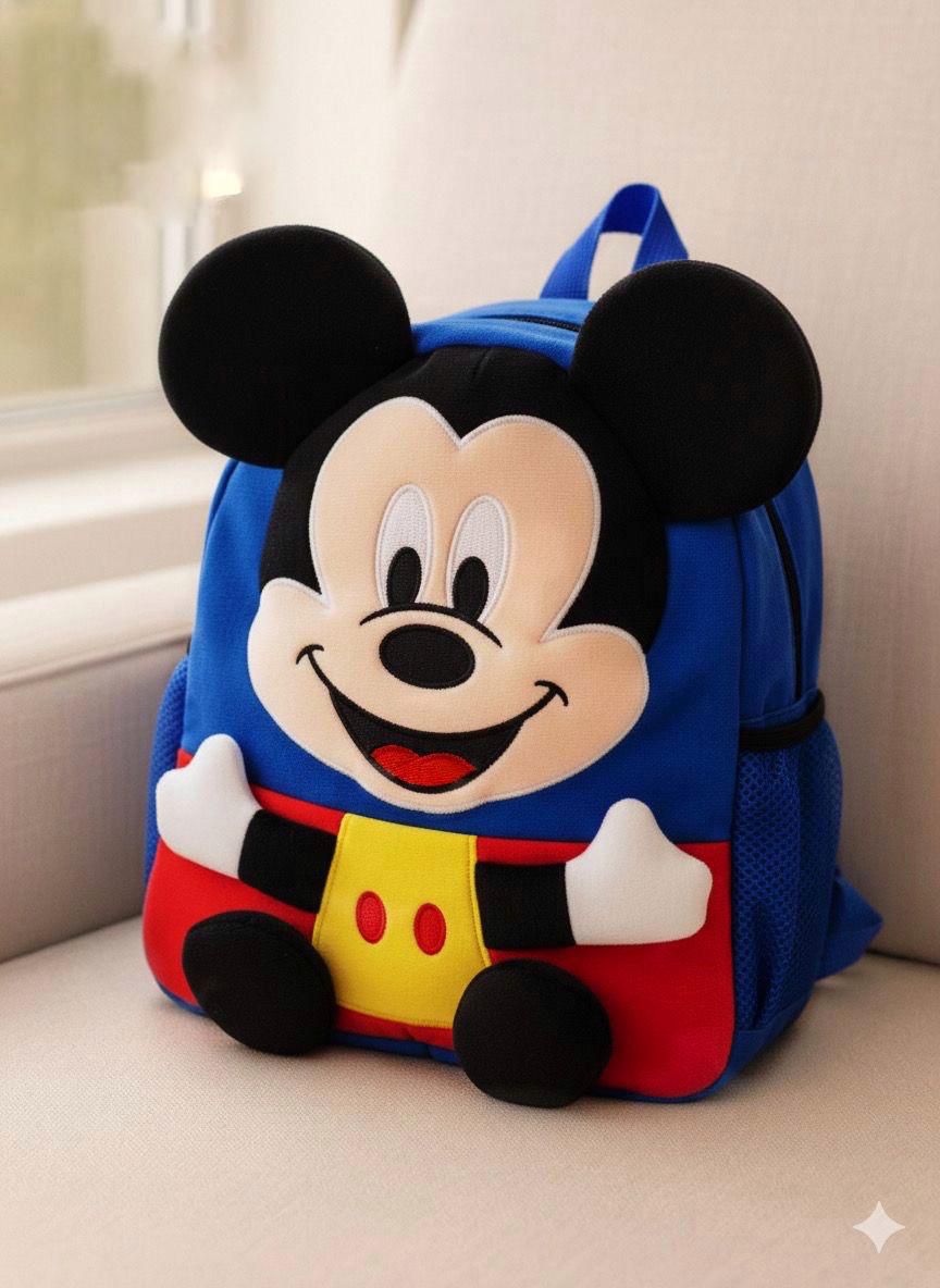 Cute Cartoon-Themed Kids Backpack – Soft, Colorful
