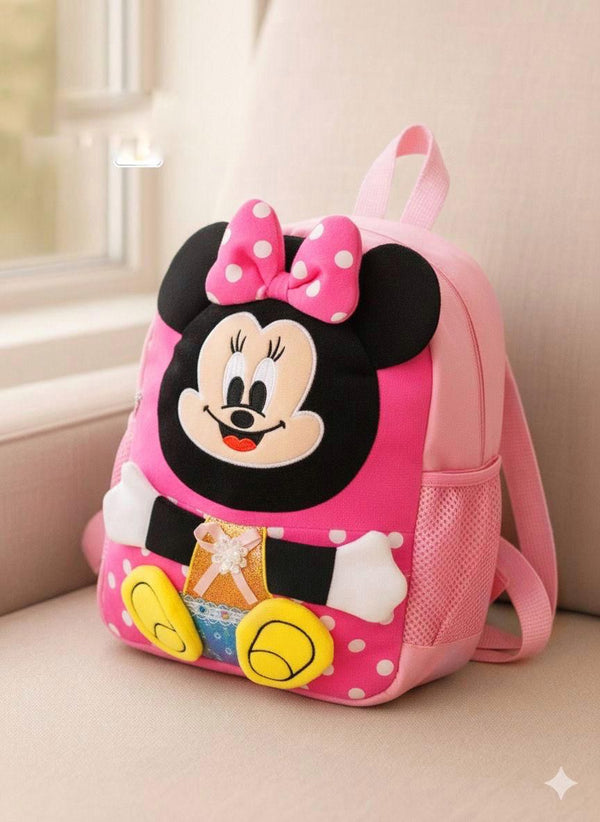 Cute Cartoon-Themed Kids Backpack – Soft, Colorful