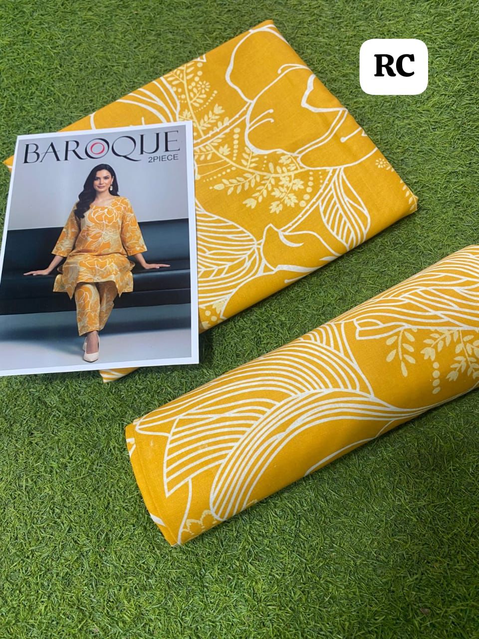 Premium Floral Printed 2-Piece Suit