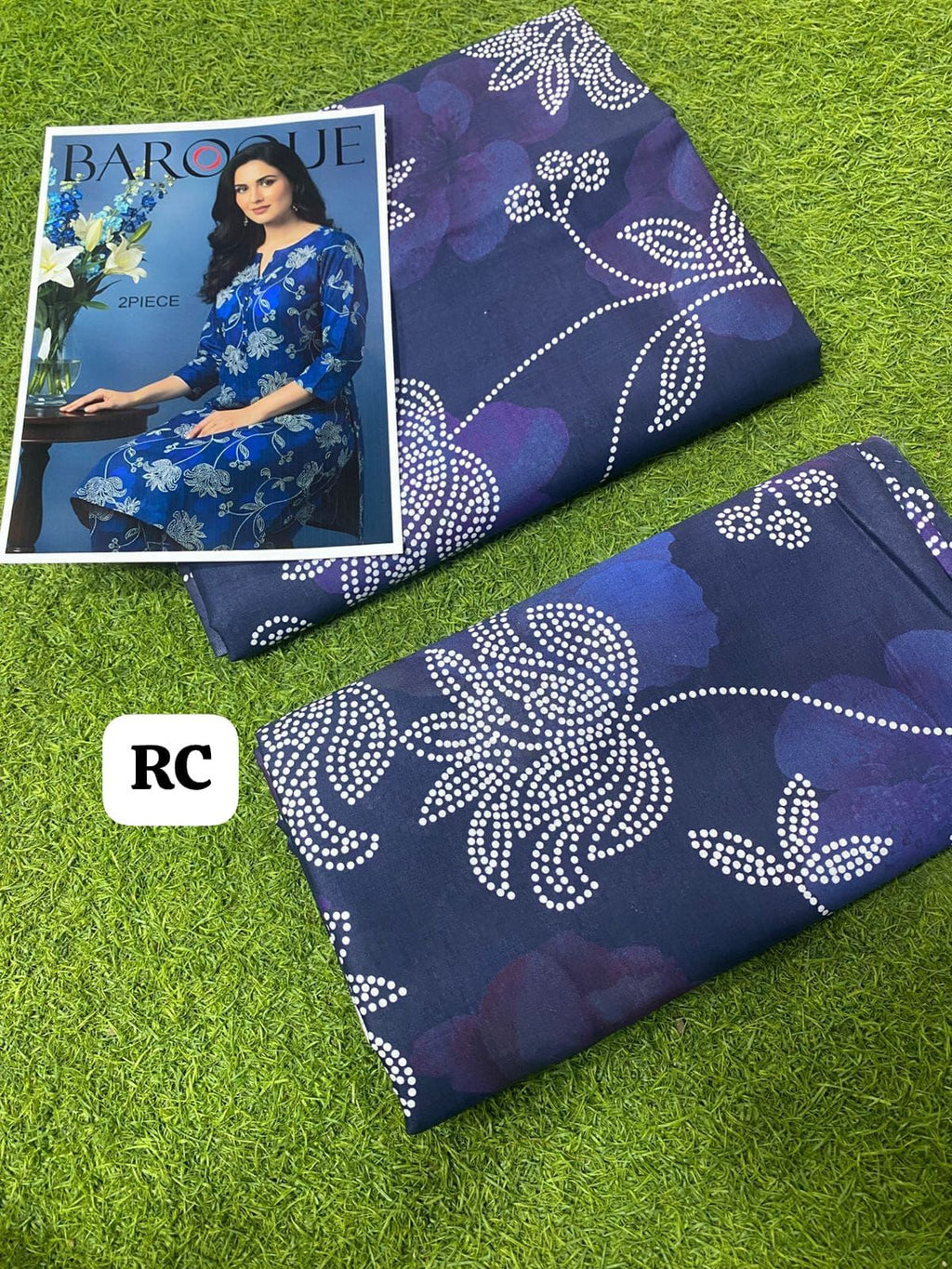 Premium Floral Printed 2-Piece Suit