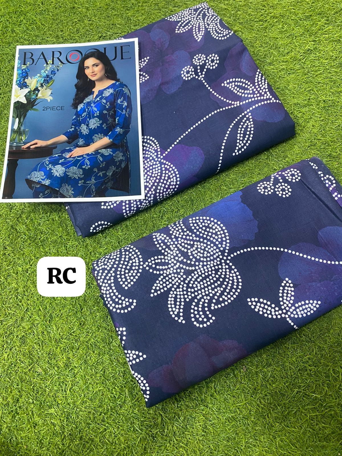 Premium Floral Printed 2-Piece Suit