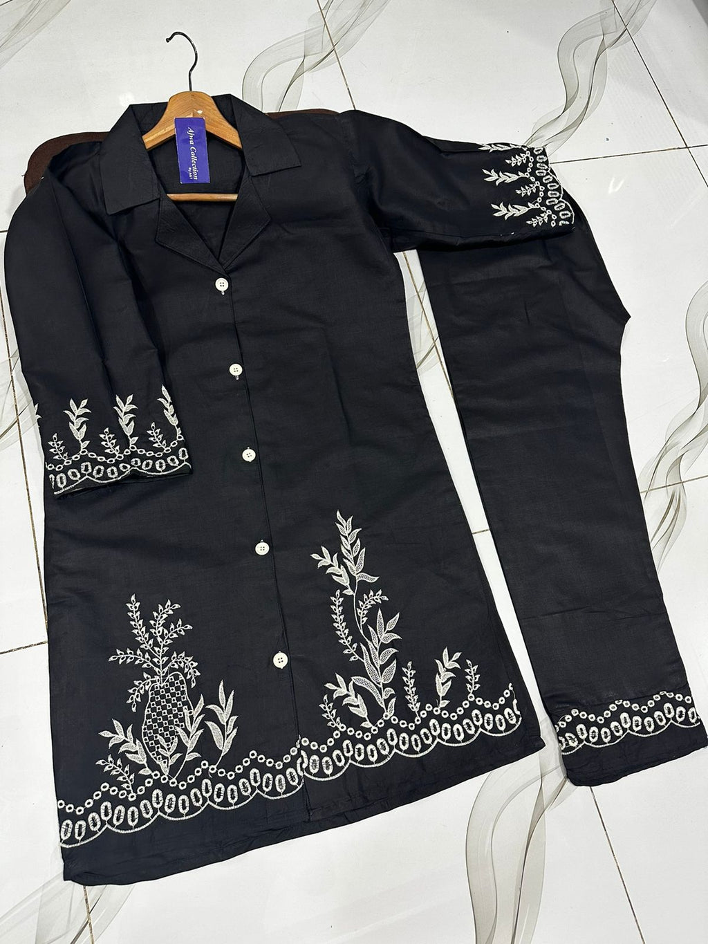 Premium Embroidered 2-Piece Suit
