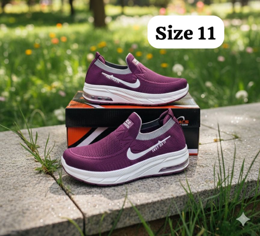 Women’s Premium Comfort Slip-On Sneakers – Air Cushion Sole