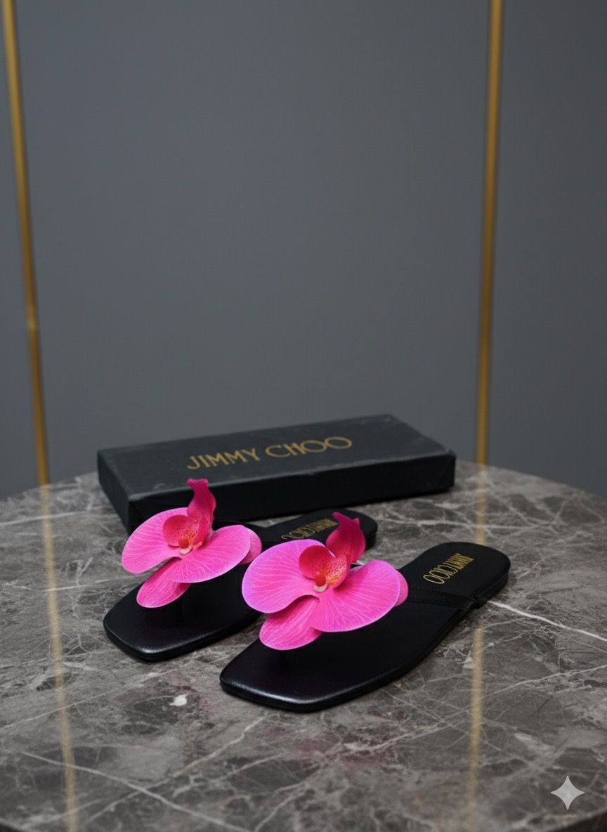 🌺✨ Trending Floral Flat Slippers – Comfort Meets Style ✨🌺