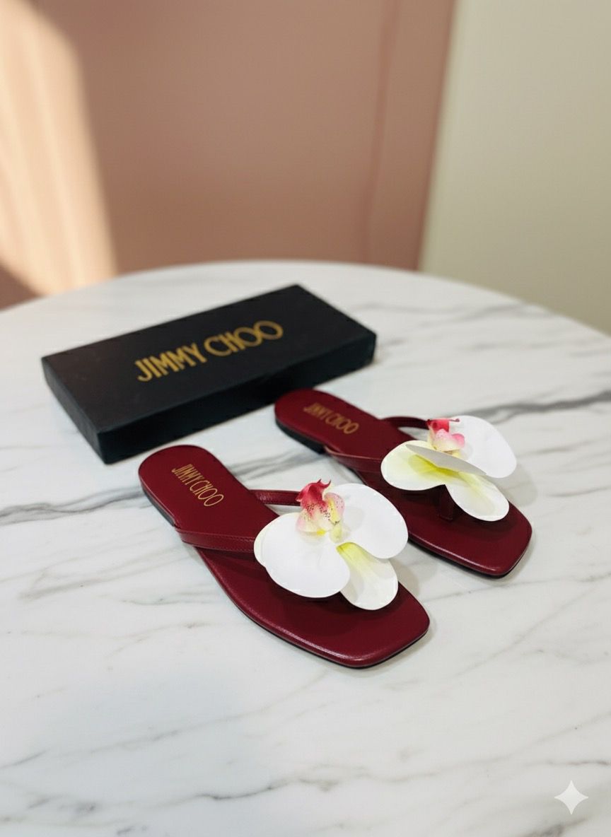 🌺✨ Trending Floral Flat Slippers – Comfort Meets Style ✨🌺