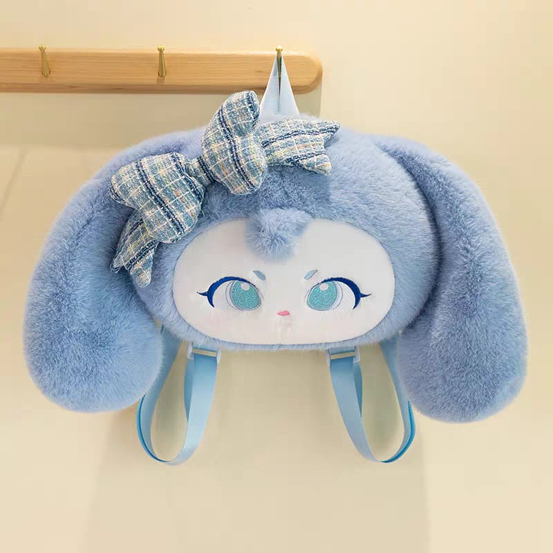 🎀 New Doll Plush Fluffy Large Backpacks – Soft, Cute &amp; Spacious ✨