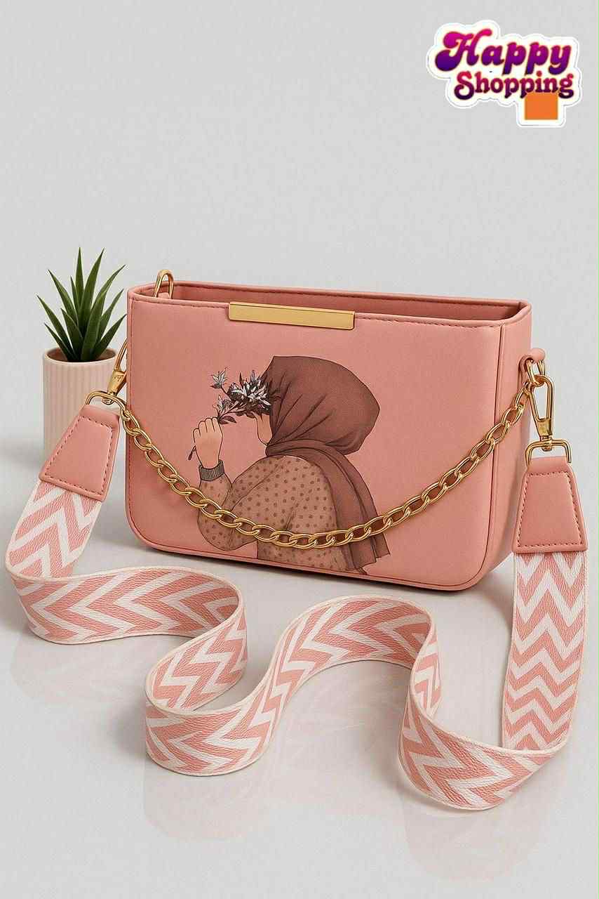 Elegant Floral Crossbody Bag